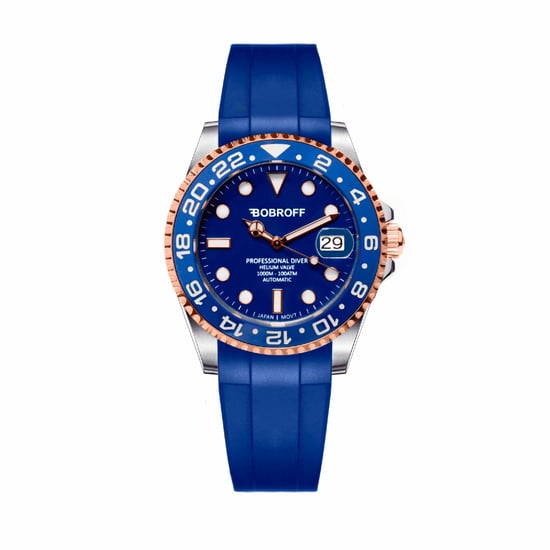 Bobroff Reloj Unisex Automático azul - Image 1