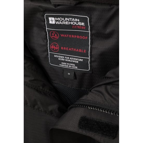 Mountain Warehouse Mens Bracken Extreme 3 in 1 Waterproof Jacket (Black) - Image 5