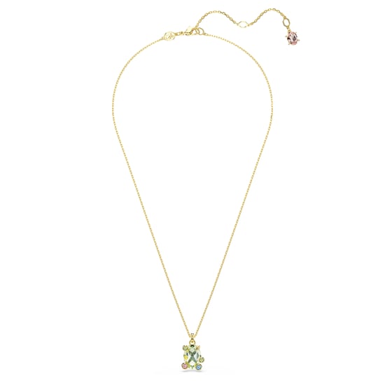 Swarovski 'Gema' Women's Gold Plated Metal Necklace - Gold 5705816 - Image 3