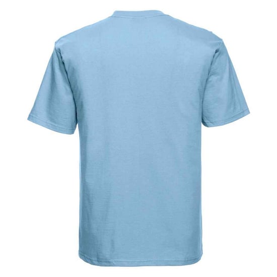 Russell Mens Ringspun Cotton Classic T-Shirt (Sky Blue) - Image 2