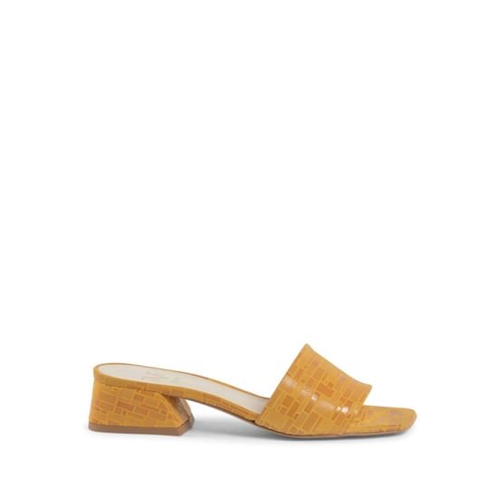 19V69 Italia Womens Sandal Yellow NEPER STAMP. MAT. SENAPE