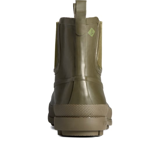 Sperry Cold Bay Chelsea Green Mens Boots