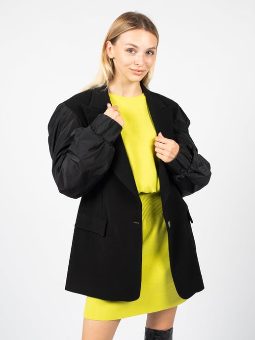 Silvian Heach Abrigo de mujer negro - Image 3