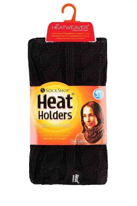 Heat Holders - Jersey de cuello de punto grueso con forro polar para mujer - Image 2