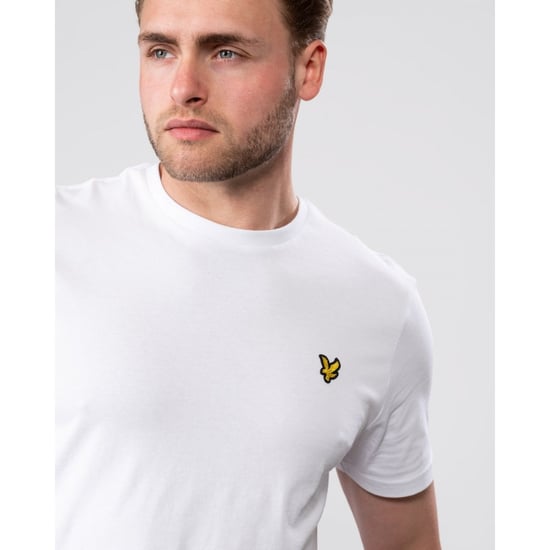 Camiseta blanca con logo en el pecho de Lyle & Scott - Image 6