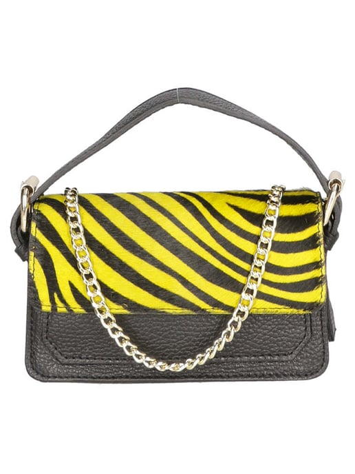 Gave Lux Clutch bag women ZEBRA YELLOW