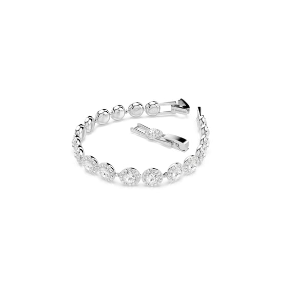 Swarovski 'Una' Women's Base Metal Bracelet - Silver 5682279 - Image 2