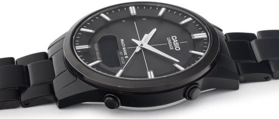 Casio Radio Controlled Men's Black Watch LCW-M170DB-1AER - Image 4