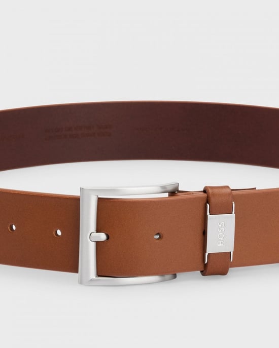 BOSS Orange Connio Mens Leather Belt NOS - Image 2
