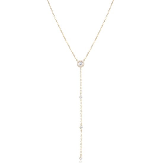 Gena.paris 'The One' Women's 925 Sterling Silver Necklace - Gold GC1597-Y - Image 1
