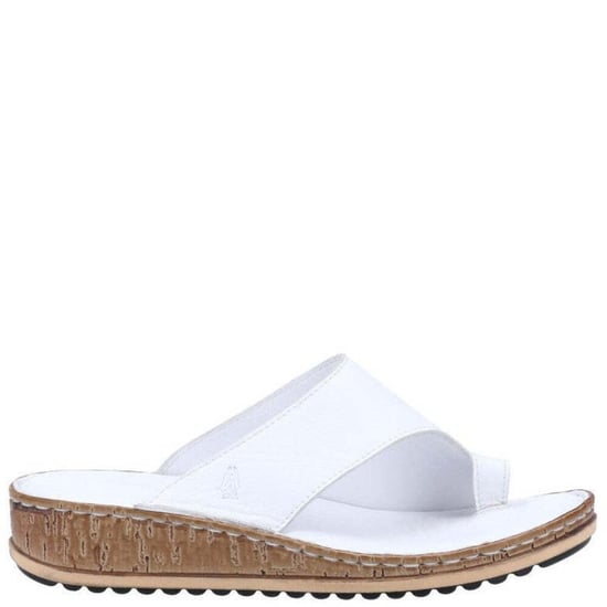 Hush Puppies Womens/Ladies Elissa Suede Sandals (White/Cream) - Image 3