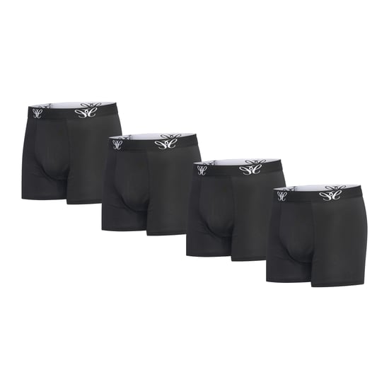 Calzoncillos Cappuccino Italia 4-Pack Boxers Negro - Image 1