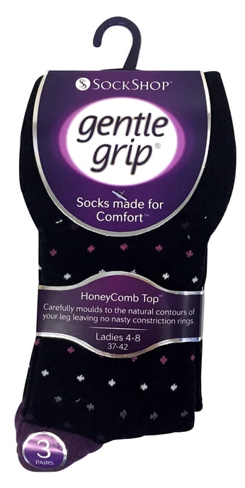 Gentle Grip - Calcetines no elásticos Gentle Grip 6 pares - GG07 - Image 2