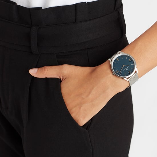 Pierre Cardin Pigalle Half Moon Unisex's Silver Watch CPI.2013