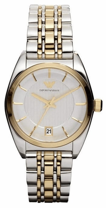 Emporio Armani Reloj de mujer Cuarzo oro - plateado - Image 1