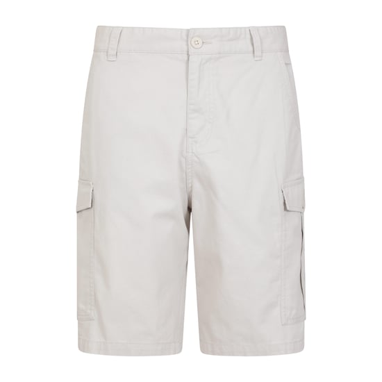 Mountain Warehouse Mens Lakeside Cargo Shorts (Off White) - Image 1