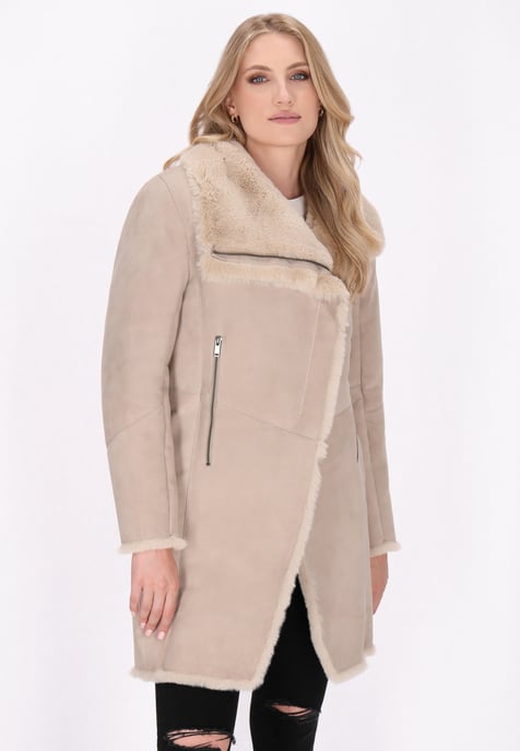 Dreimaster Coat women beige - Image 3