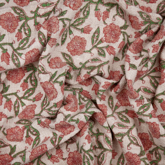 Paoletti Delphine Printed Cotton Throw