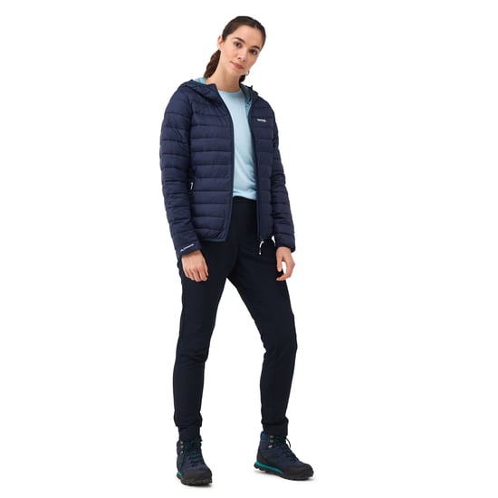 Regatta Womens/Ladies Marizion Hooded Padded Jacket (Navy/Sea Haze)