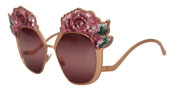 Sequin Embroidery Sunglasses