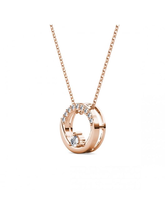 Colgantes Clarine - Oro rosa y cristal - Image 3