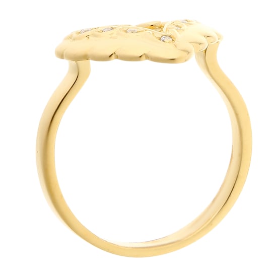 Orphelia Women's 925 Sterling Silver Ring - Gold ZR-3936/1 - Image 2