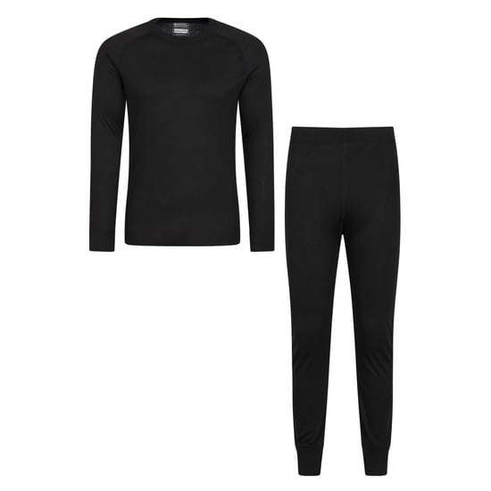 Mountain Warehouse Mens Talus Thermal Base Layer Set (Black) - Image 1