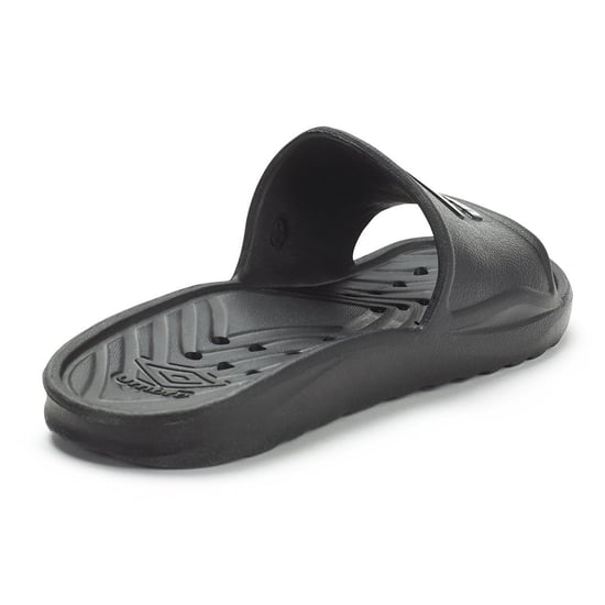 Umbro Mens Shower Sliders (Black/White) - Image 2