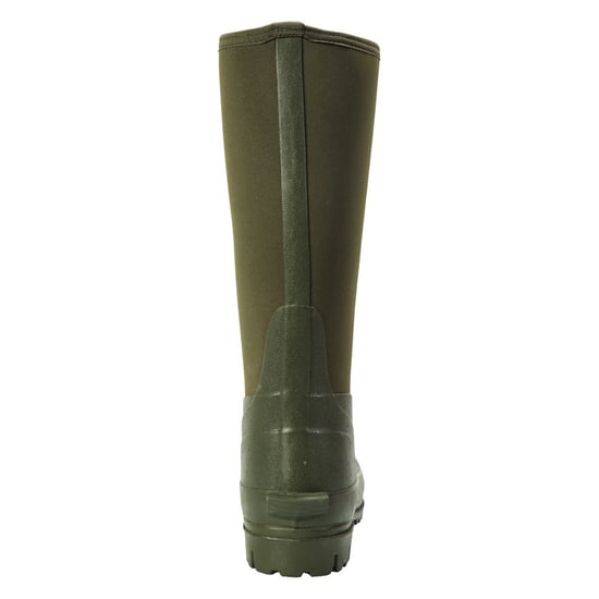 Mountain Warehouse Mens Mucker Neoprene Wellington Boots (Khaki Green) - Image 2