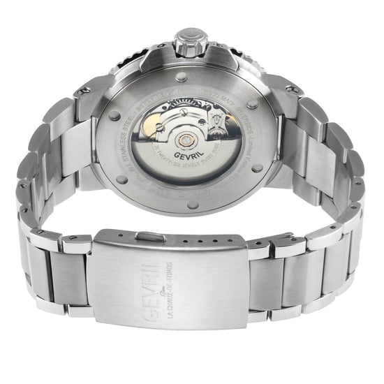 Gevril RiverSide Swiss Automatic Sellita SW200 316L Stainelss Steel Watch