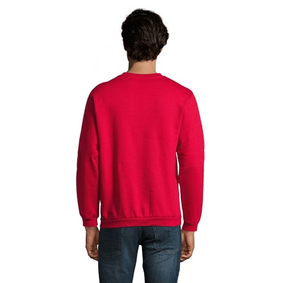 SOLS Mens Spider Round Neck Sweatshirt (Red) - Image 2