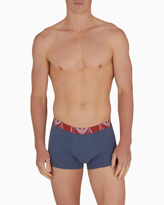 Emporio Armani 3 Pack Mens Boxer Briefs with Bold Monogram Logo - Image 2