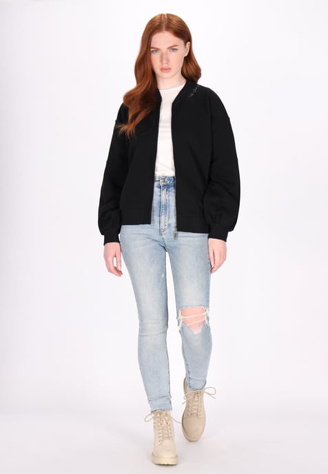 Dreimaster Sweat-jacket women black - Image 2