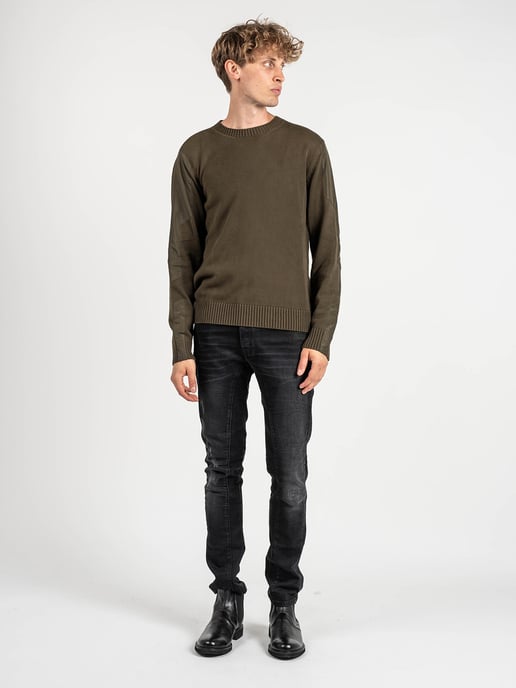Les Hommes Suéter del hombre verde, verde - Image 6