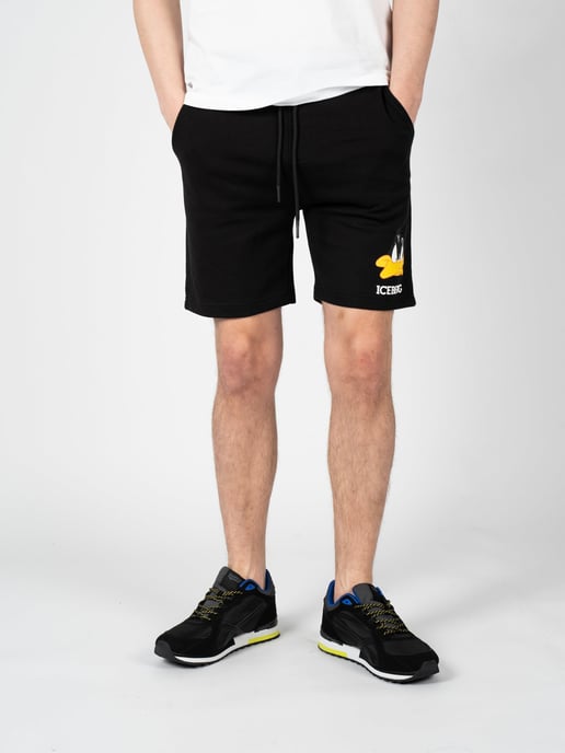 Iceberg Bermudas del hombre negro - Image 3