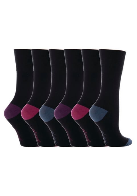 Gentle Grip - 6 Pares Calcetines No Elásticos Gentle Grip - GG11 - Image 1
