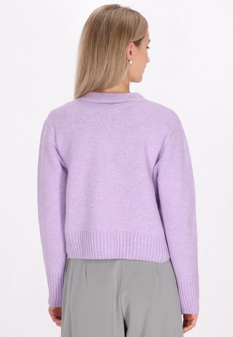 Dreimaster Cardigan women lavender - Image 4