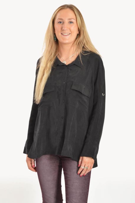 Raglan Sleeve Pocket Shirt