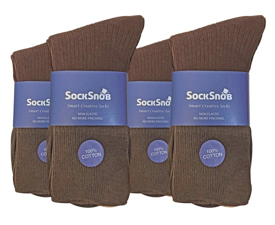 Paquete de 12 pares de calcetines 100% algodón para diabéticos - TSFD03 - Image 2