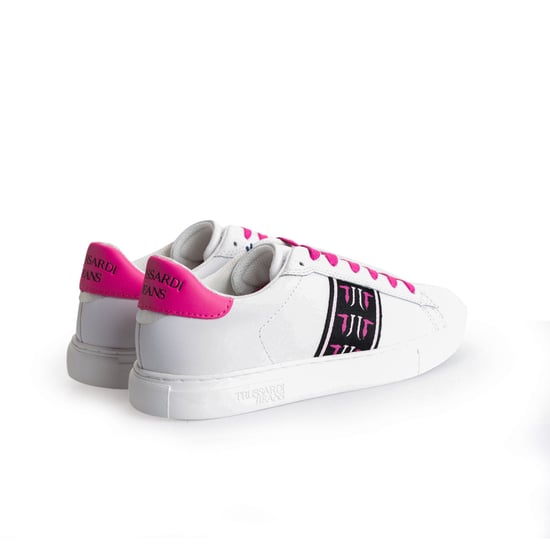 Trussardi Jeans Sneaker Mujer Blanco - Image 3