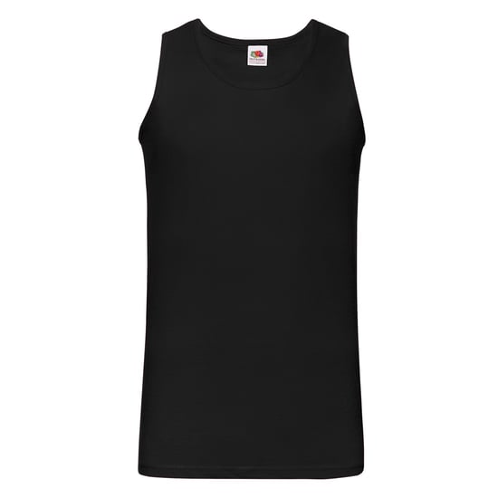 Fruit of the Loom Unisex Adult Valueweight Athletic Tank Top (Black) - Image 1