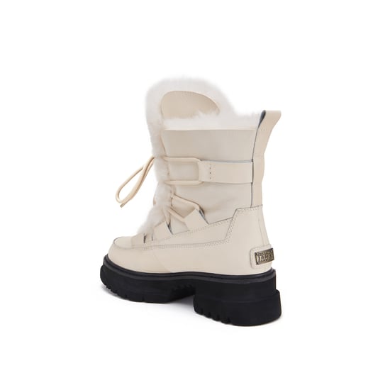 Westward Satin Pale Boots