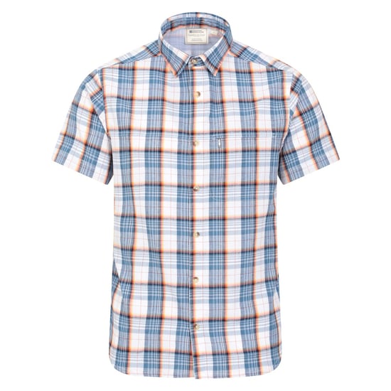 Mountain Warehouse Mens Cotton Shirt (Bright Blue) - Image 1