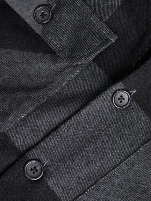 Produkt Dean Check Overshirt Gris - Image 3