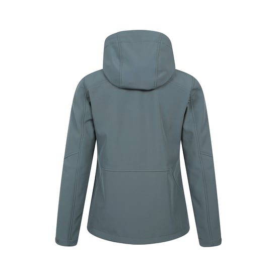 Mountain Warehouse Womens/Ladies Genesis Windproof Soft Shell Jacket (Green) - Image 2