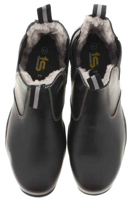 Tradesafe Womens Safety Boots Crush Leather black