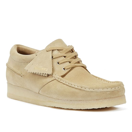 Clarks Originals Wallabee Boat Suede Men's Maple Lace-Up Shoes - Image 2