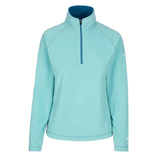Trespass Childrens Girls Sybil Half Zip Microfleece Top (Teal Mist)