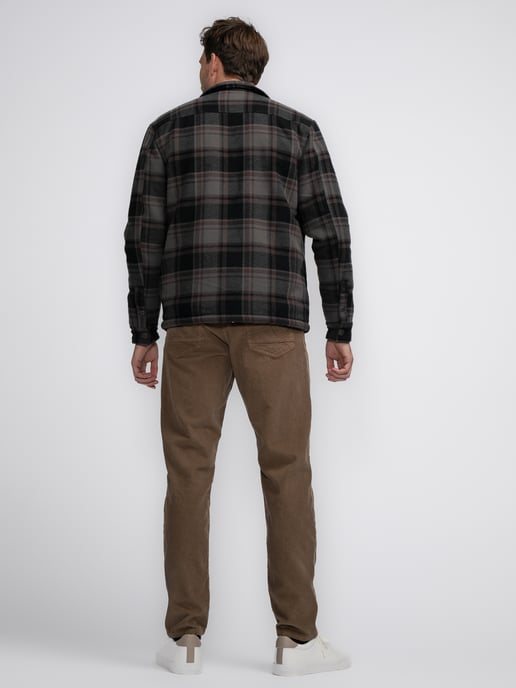Petrol Industries - Checked Shirt Aleknagik Men - Timber Wood - Image 6