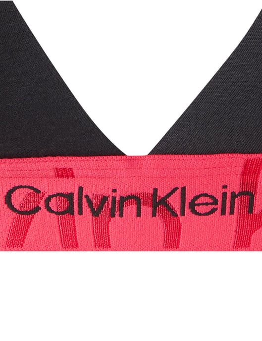 Calvin Klein Embossed Icon Cotton Triangle Bra